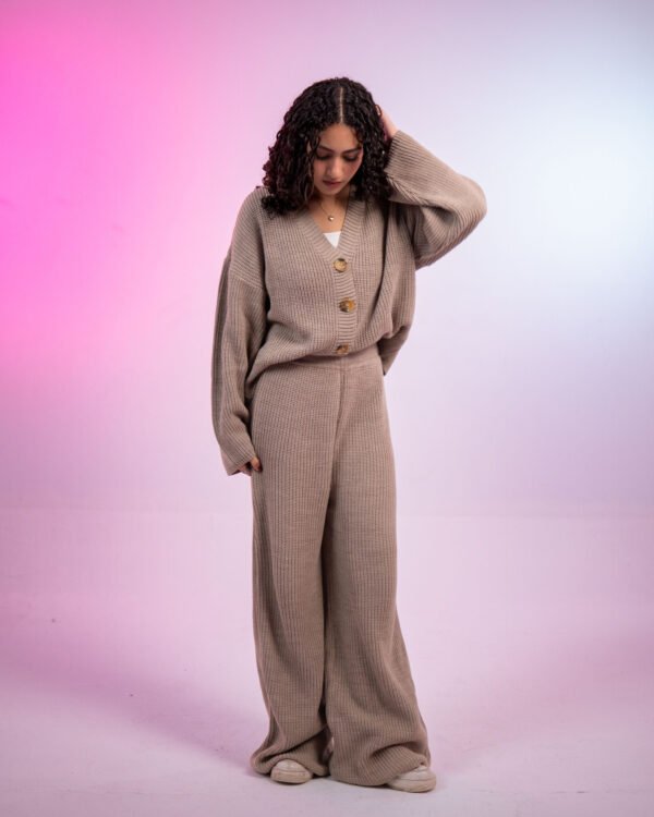 Beige Knitted set - Image 2