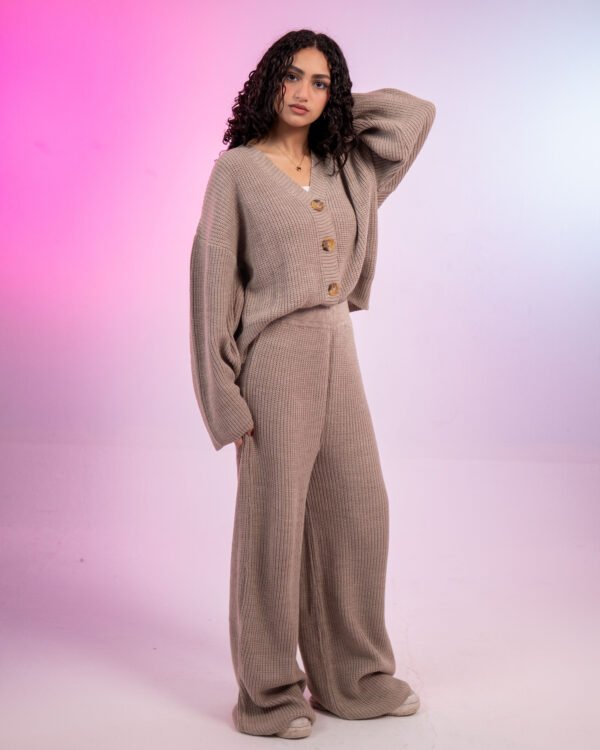 Beige Knitted set - Image 4