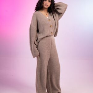 Beige Knitted set - Image 4