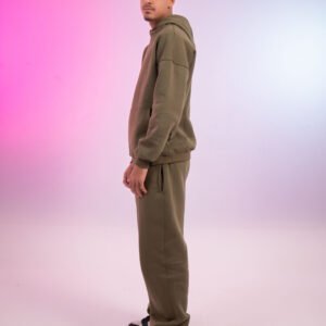 olive green hoodie - Image 8