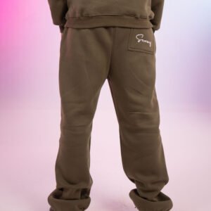 olive green sweatpants - Image 3