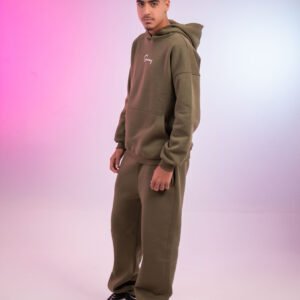 olive green hoodie - Image 4