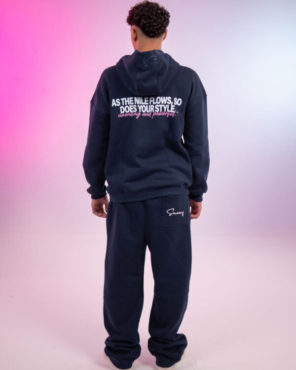 navy Blue Hoodie - Image 3