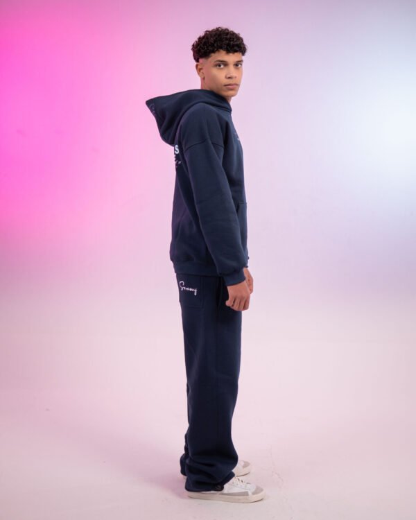 navy Blue Hoodie - Image 4
