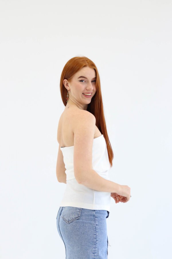 Sleeveless White Top - Image 7