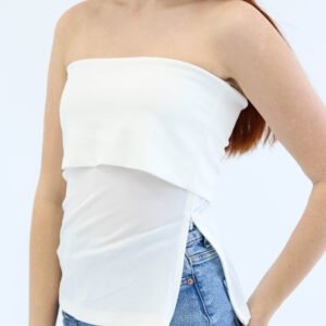 Sleeveless White Top - Image 2