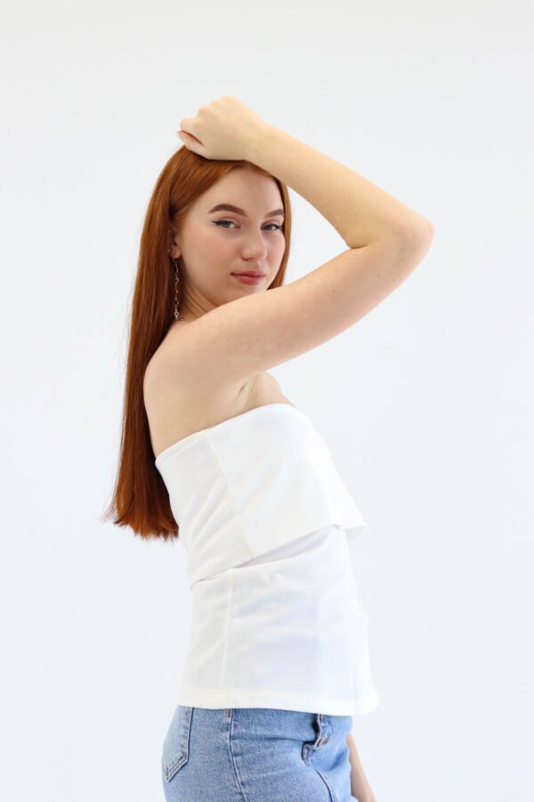 Sleeveless White Top - Image 4