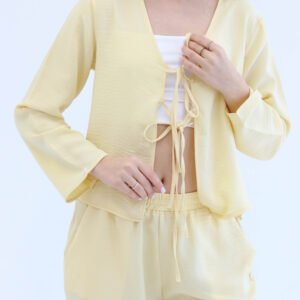 Yellow linen set - Image 7