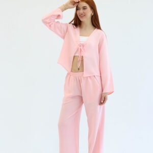 Pink Linen Set - Image 2
