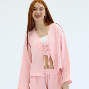 Pink Linen Set - Image 3