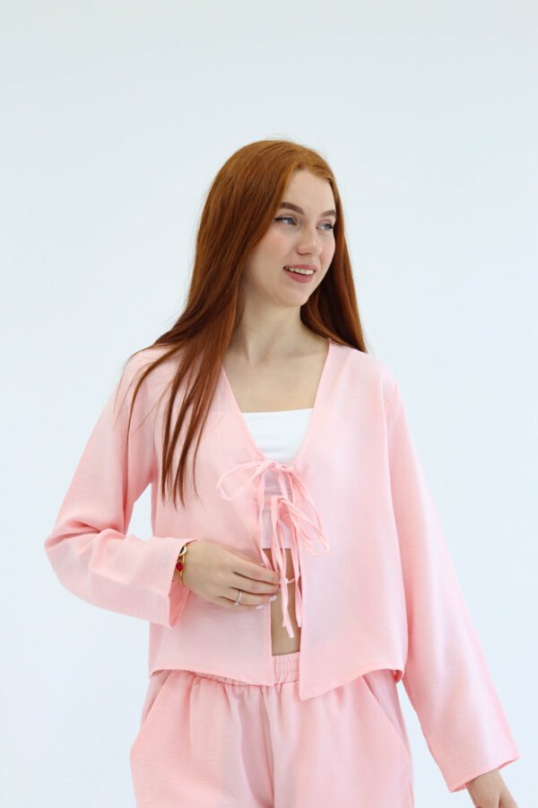 Pink Linen Set - Image 5