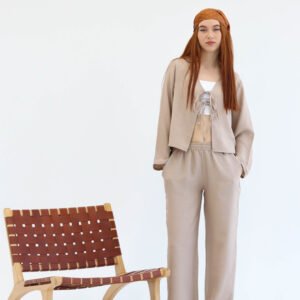 IMG_6327 Khaki Linen Set