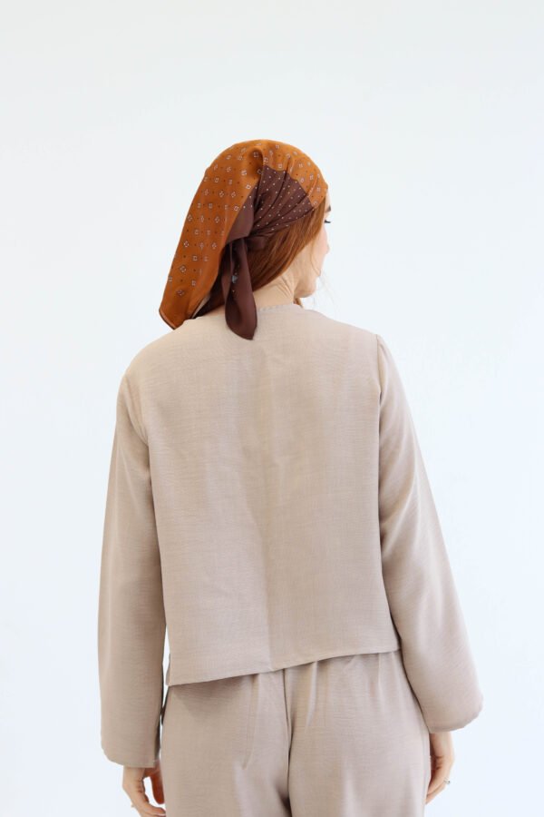 Khaki Linen Set - Image 4