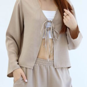 Khaki Linen Set - Image 8