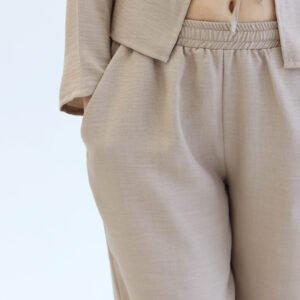 Khaki Linen Set - Image 9