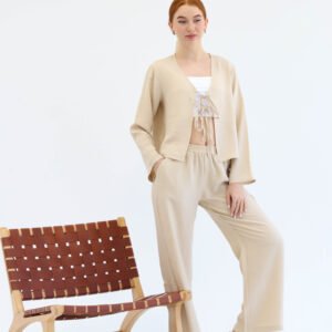 Beige linen Set - Image 3