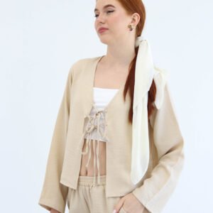Beige linen Set - Image 2