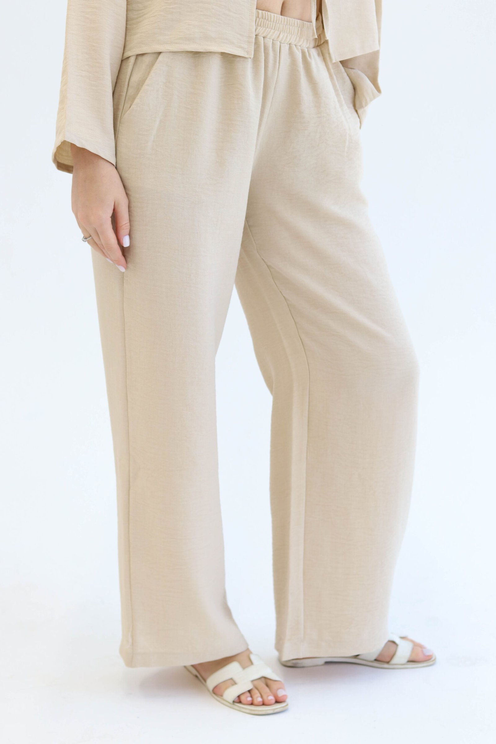 Beige linen Set - Image 5